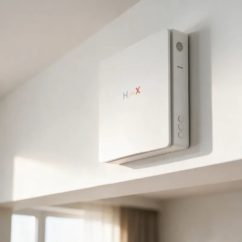 Ventilación descentralizada HUMIX para ventilación y reducción de condensación